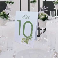 NUMERY STOŁÓW (KOMPLET-10 szt.)
