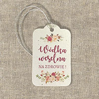  zawieszki weselne na alkohol BOHO
